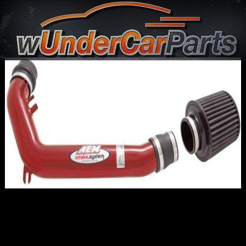 Aem 22-440r short ram cold air intake mini clamp