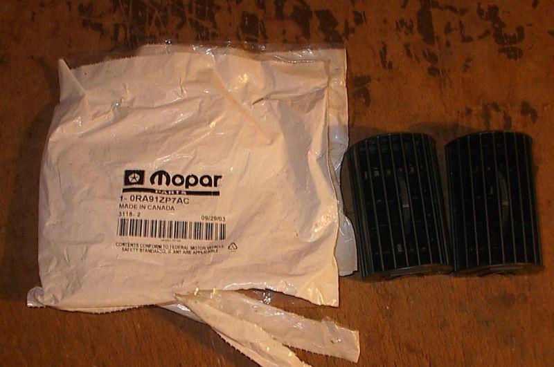 2-mopar part #0ra91zp7ac barrel air outlet 