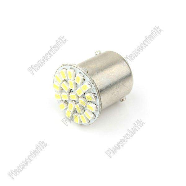 22-led 1156 3020 smd car auto side marker light bulb lamp white 12v dc pair new