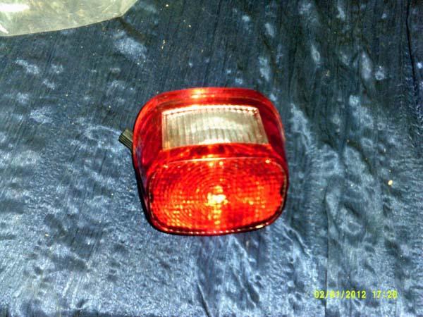 Harley davidson tail light chopper bobber custom stocker old school looks