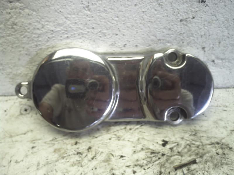 Yamaha virago xv700-xv1100 oem chrome starter pivet cover good shape   84-98