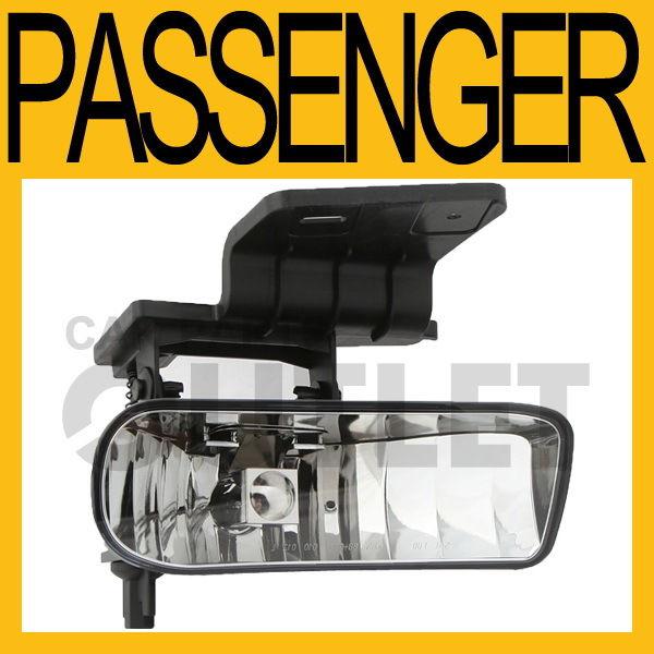 00-06 tahoe suburban fog lamp light gm2593113 silverado lens house bracket right