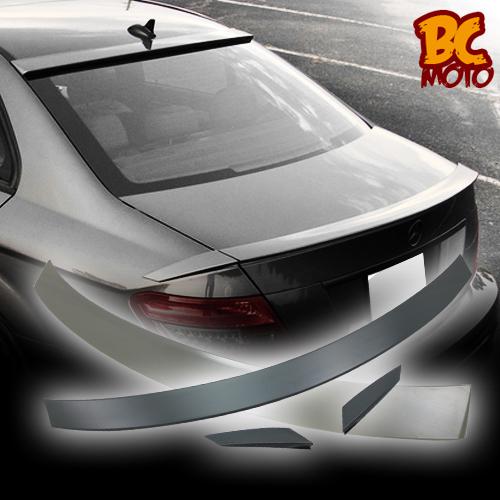 Mercedes benz w204 sedan oe roof wing & b type wing rear trunk spoiler 11 ▼