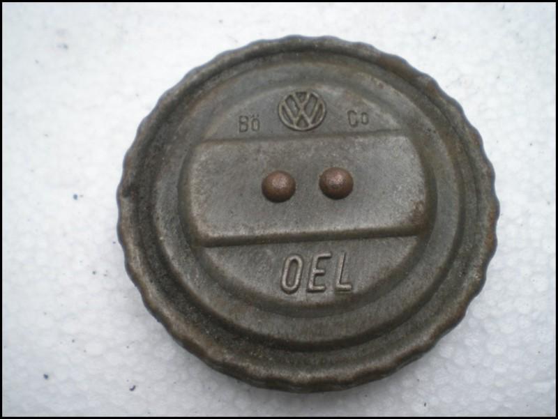 Vw original early oil filler cap