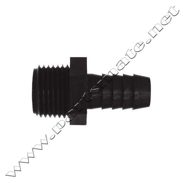 Midland metals 33018w male hose/barb pipe adapters / male adapto