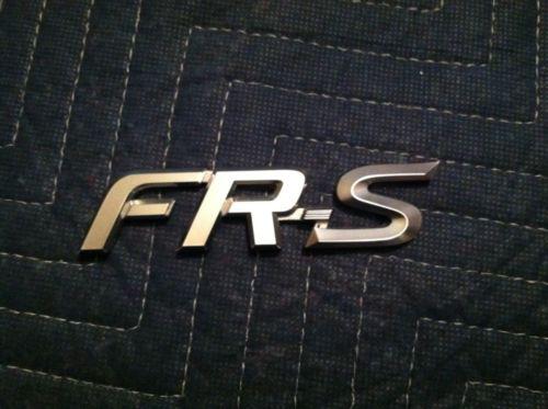 Scion fr-s emblem trunk 2013 2012 