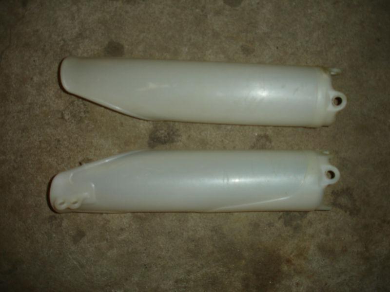 Crf250 fork guards crf450r cr125 cr250 crf 250 honda oem