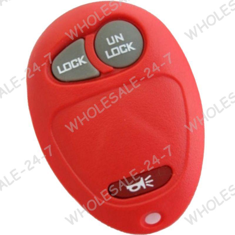 New red gm keyless entry remote key fob clicker transmitter wireless l2c0007t