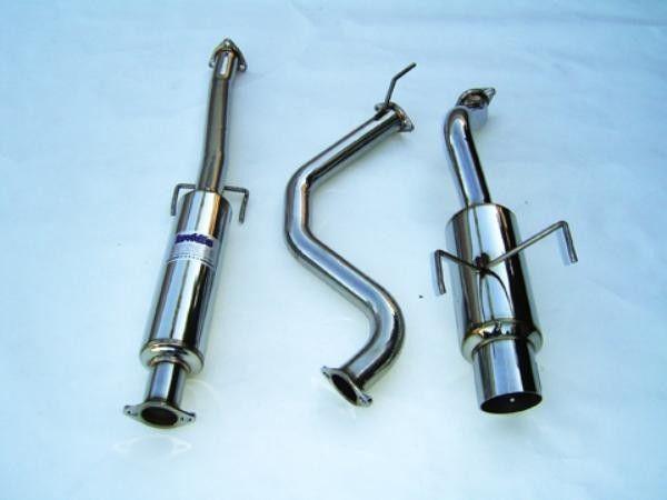 Invidia exhaust n1 catback cat back ss tip 93-95 honda civic del sol eg1 d15 d16