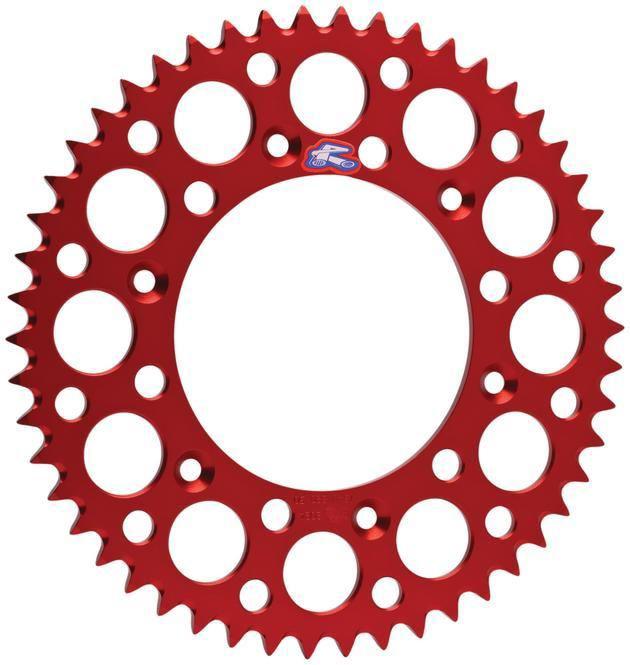 Renthal sprocket rear 56t 420 ultralight alu red fits honda cr80rb expert 1996