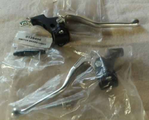 New magura dogleg brake and clutch lever set with brake light switch