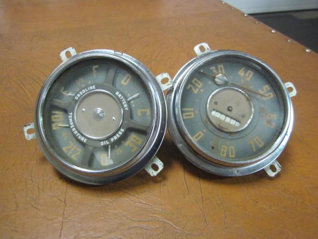 47,48,49,50,51,52,53,chevy,gmc,pickup,truck,dash,guage,speedometer,oem