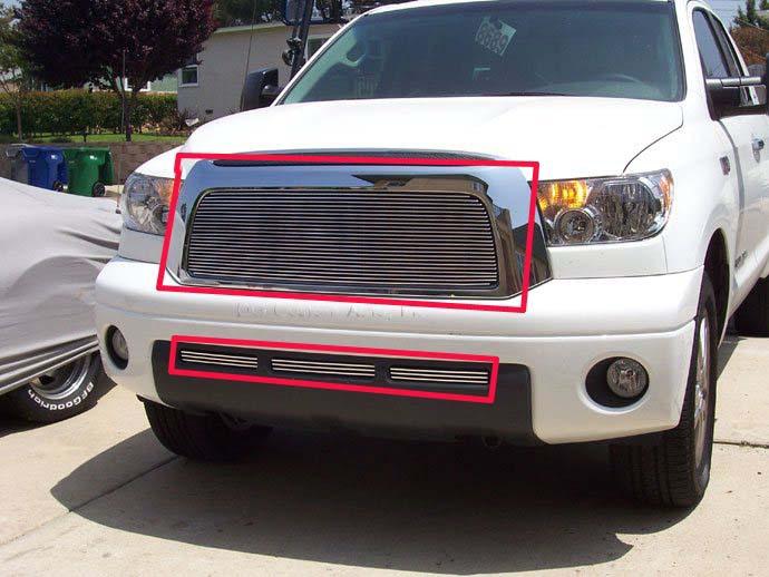 Viogi fit 07-08 toyota tundra combo billet grille