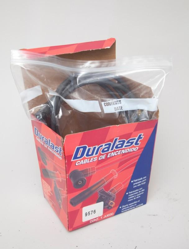 Duralast 9576 spark plug ignition wire wireset - honda crx 86 dx, d15a2 oem