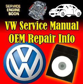 Vw volkswagen oem repair service manual for jetta a3 1992-1999