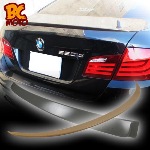 Bmw 5-series f10 a style roof & m5 type rear boot trunk spoiler ▼