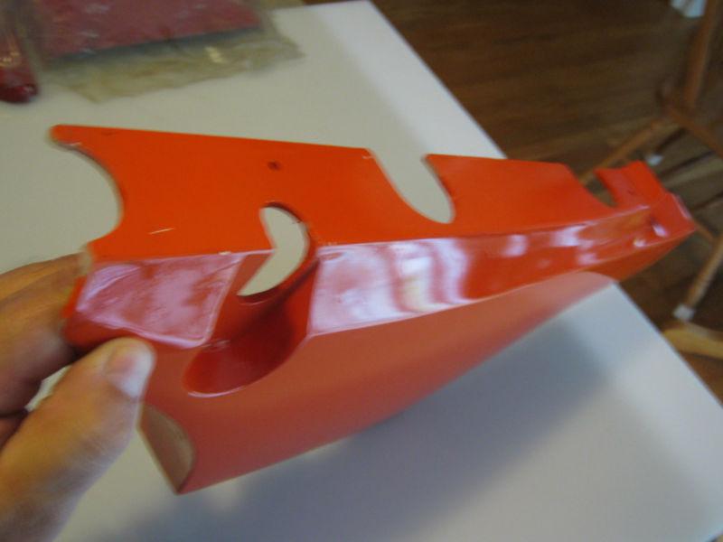 American eagle laverda 750 750cc,350cc,250cc,175cc,150cc l/h side cover orange