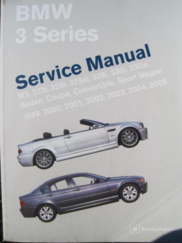 Bentley bmw 3-series coupe sedan repair manual e46 325i 328i 330i m3 1999-2005