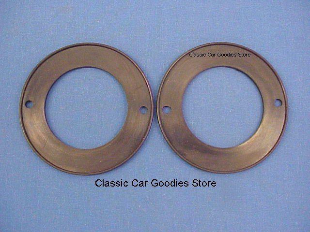 1959 cadillac tail light gaskets (2) rubber. new!