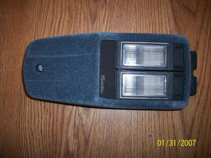 1990 cadillac fleetwood fwd blue map light console sunvisor latch