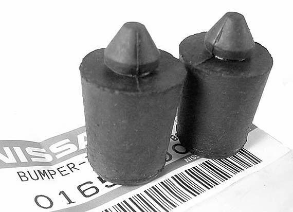 Datsun 280zx rear hatch rubber bumpers, 1979-1983 new!    