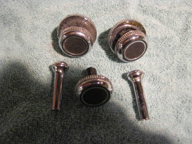 Lincoln mark iii radio control knobs and door lock pulls 1969-1971