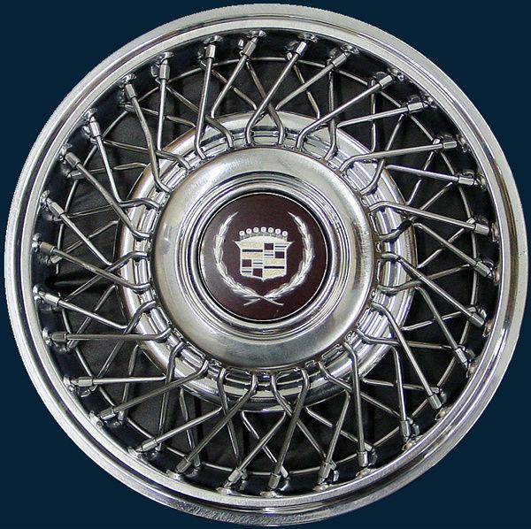 '86-88 cadillac deville '88 eldorado / seville 14" 2050b wire hubcap wheel cover