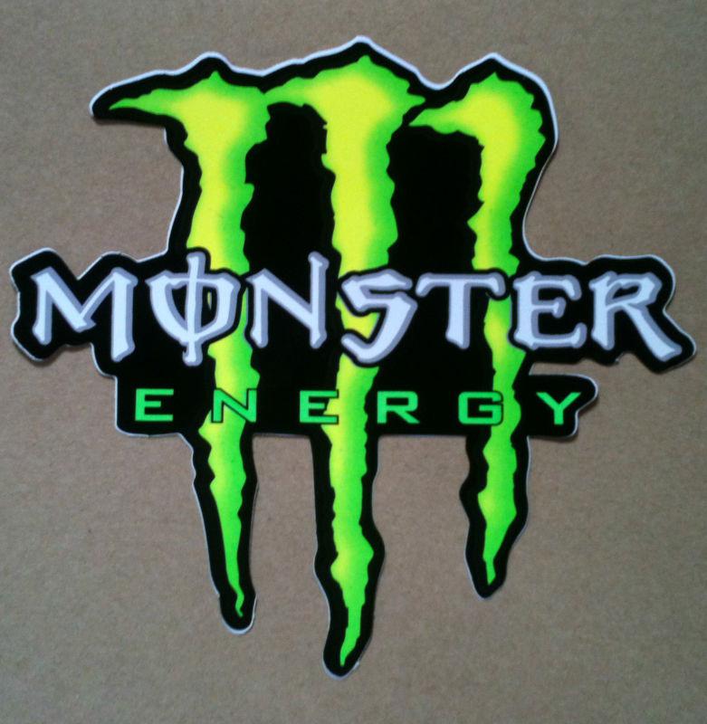  sticker monsters racing atv motocross trd honda suzuki yamaha ktm hrc rockstar