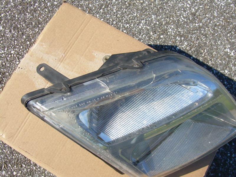 Ford transit connect headlight right side damaged lens oem 