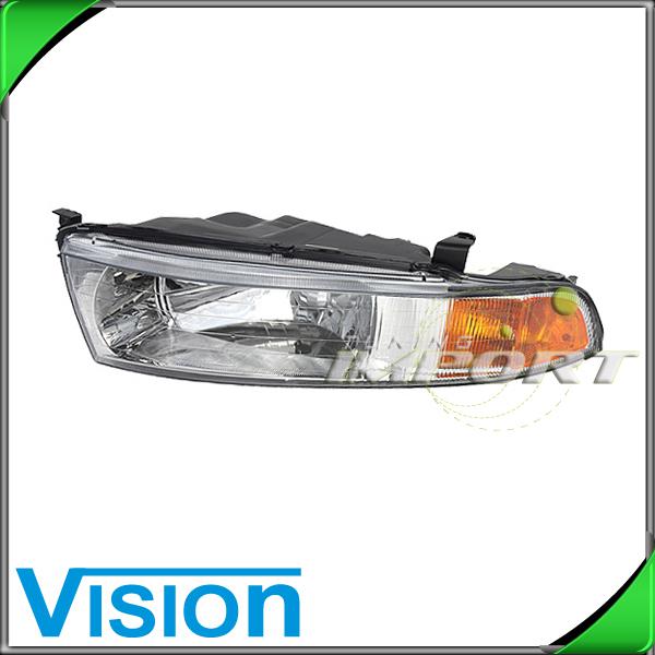 Driver side left l/h headlight lamp assembly new 1999-2001 mitsubishi galant