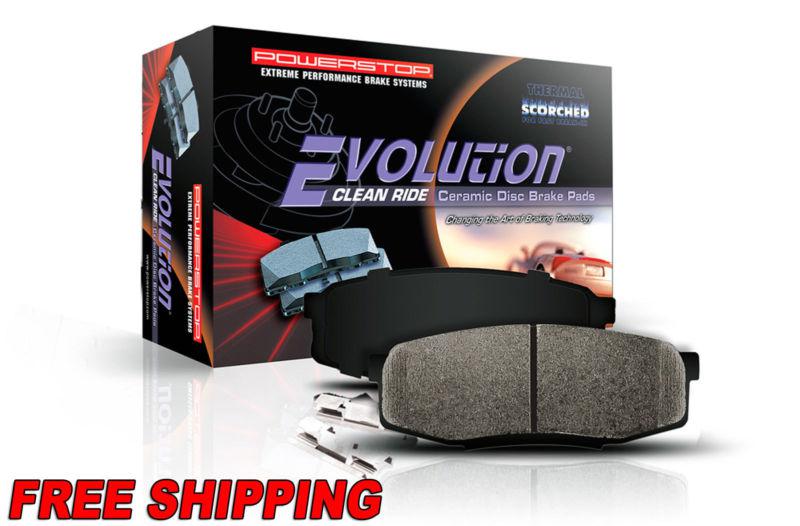 Power stop 16-1414 brake pad or shoe, front evolution ceramic brake