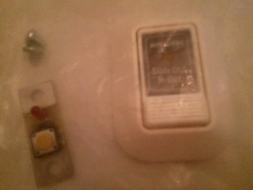 Intellitec off white mpx rv slide out room control switch