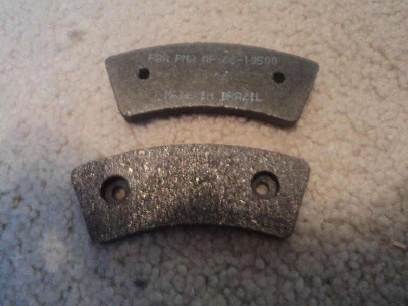 Black steel aps66-105 brake pads- 1 pair ( 2 pads)like cleveland 66-105