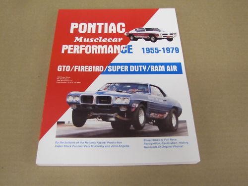 1955-1979 pontiac muscle car performance book