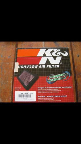 K&n hd-1499 high flow air filter nib