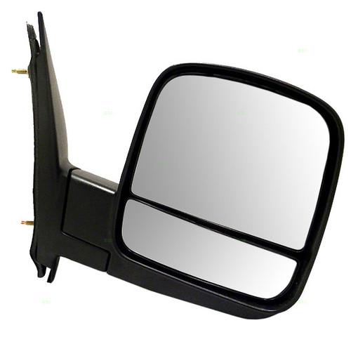 New passengers manual side view mirror glass housing 13 chevy express gmc savana