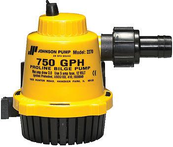 Johnson 750 gph proline bilge pump 189-22702