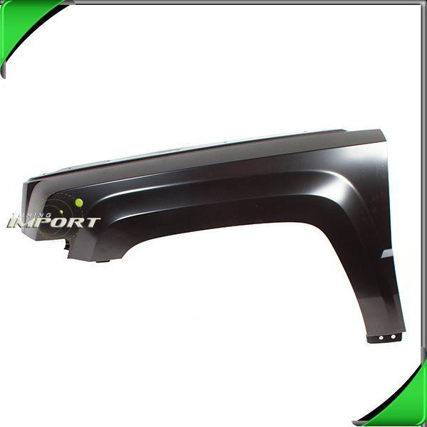 2007-2009 jeep patriot left front fender primed black steel replacement lh new