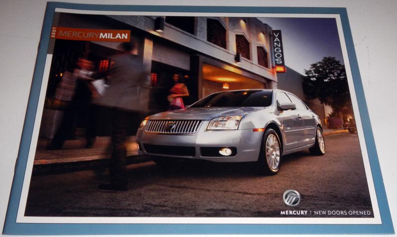 2007 mercury milan brochure