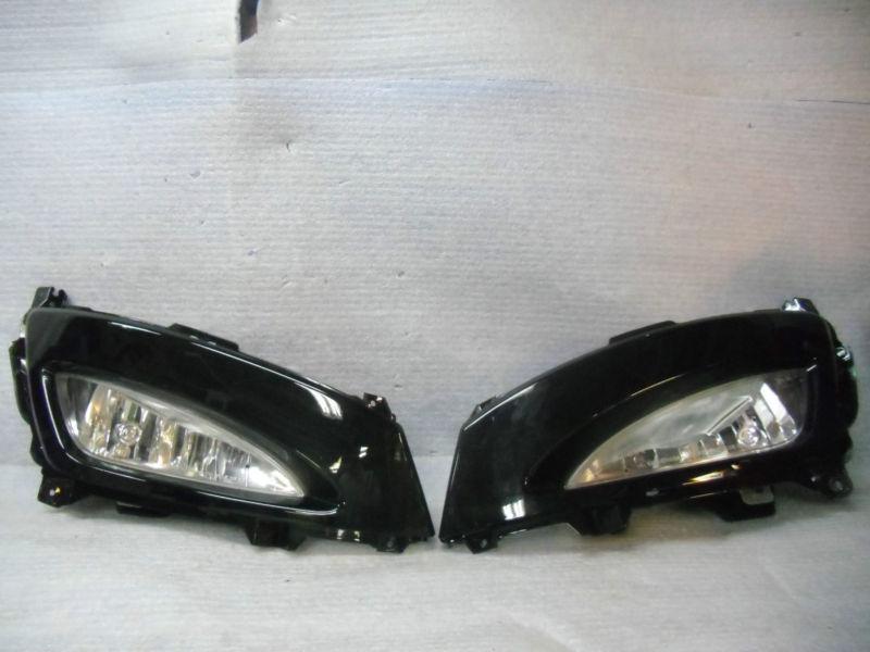 Original kia optima 11-13 set of bezel + foglight fog light  lh + rh   oem