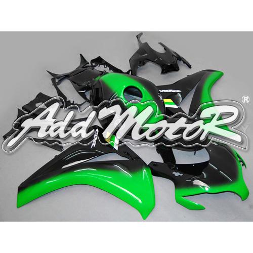 Injection molded fit fireblade cbr1000rr 08-11 green black fairing 18n25