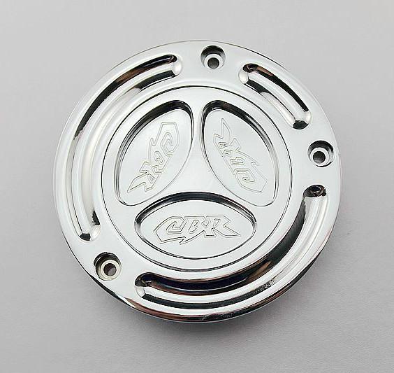 Chrome keyless fuel tank gas cap for 1991-2006 honda cbr 600 f2 f3 f4 f4i 91-06