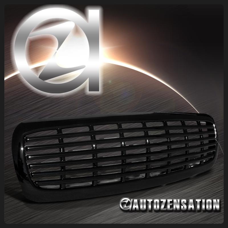 Dodge 97-04 dakota/ 98-03 durango black billet style hood grille