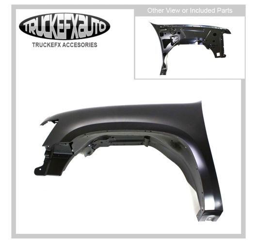 Gm1240333 c capa front left side fender suburban chevy primered lh driver