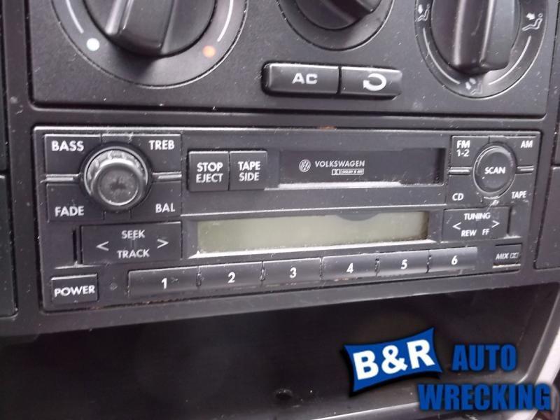 Radio/stereo for 00 01 02 03 04 05 08 09 vw jetta ~ am-fm-stereo w/cass