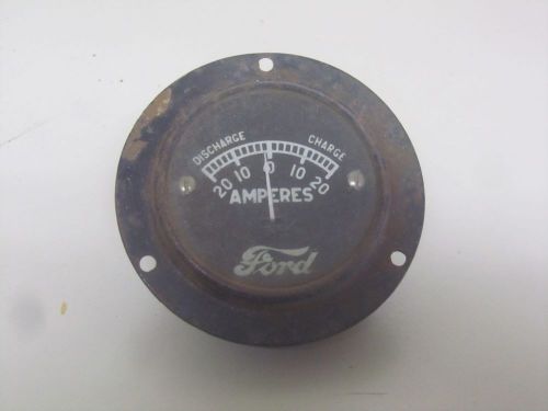 Vintage antique 1917 1918 1919 1920-27 model t ford coupe ratrod amperes gauge