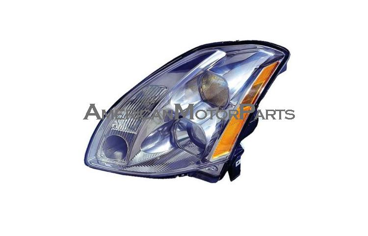 Left driver side replacement headlight w/ hid type 05-06 nissan maxima 4dr