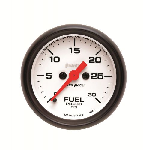 Auto meter 5760 phantom; electric fuel pressure gauge