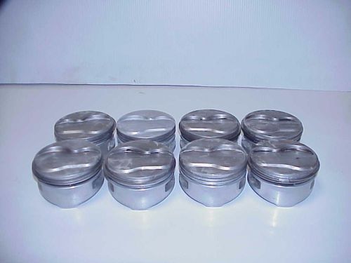 8 je forged pistons 4.128&#034; for sb 18° chevy for 3.750&#034; stroke &amp; 6.00&#034; rods rs2