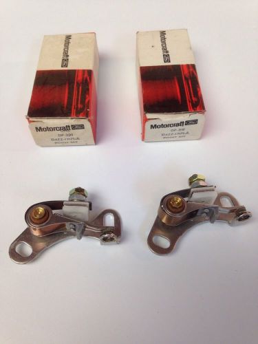 Nos distributor points motorcraft dp-301 d4zz-12171a mustang ii pinto 2 boxes